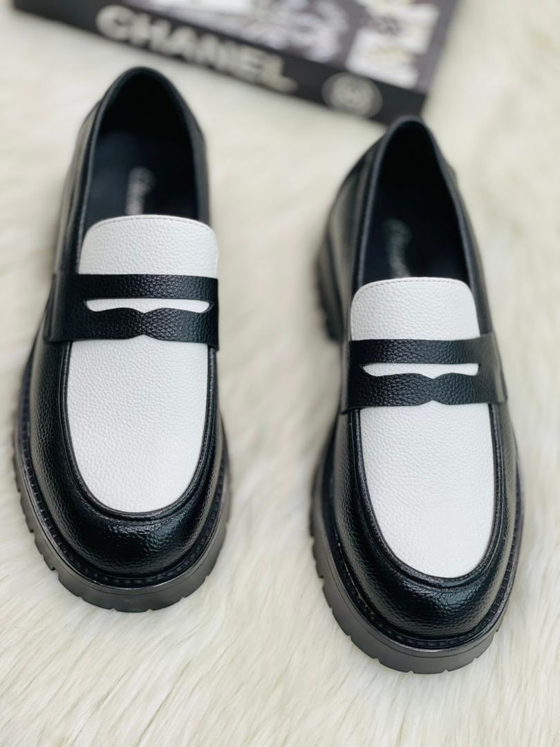 Men's Fashion Chunky Platform Penny Loafers