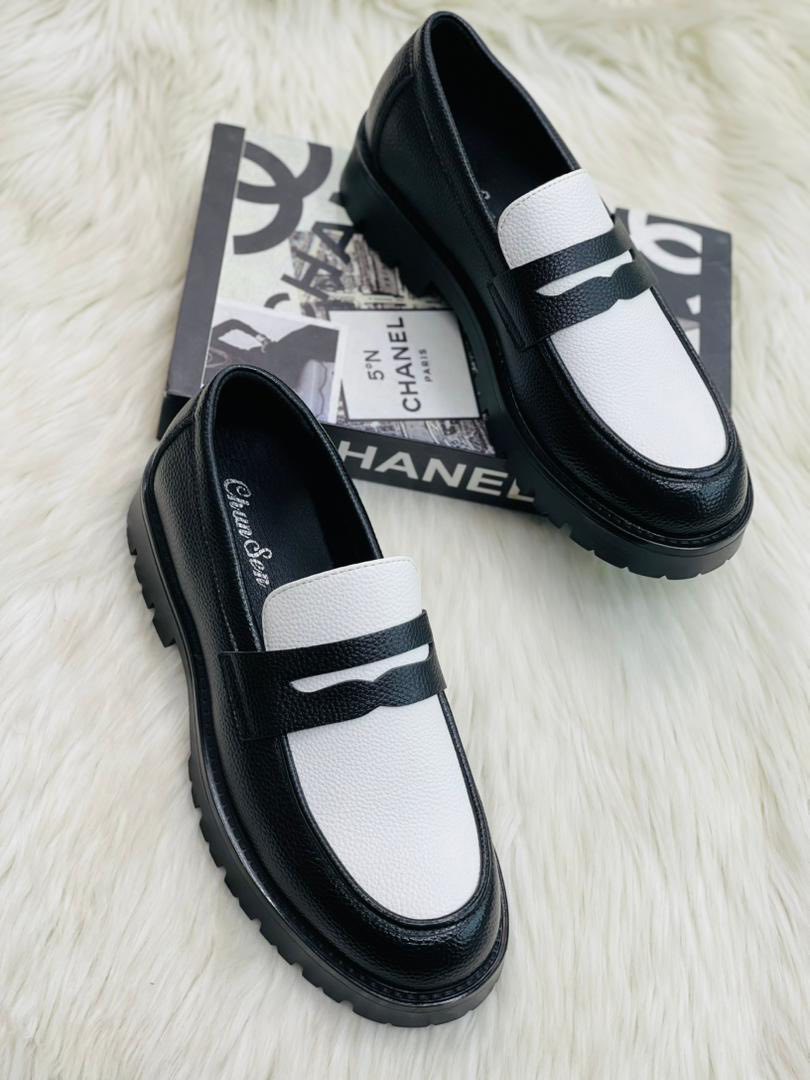 Men's Fashion Chunky Platform Penny Loafers