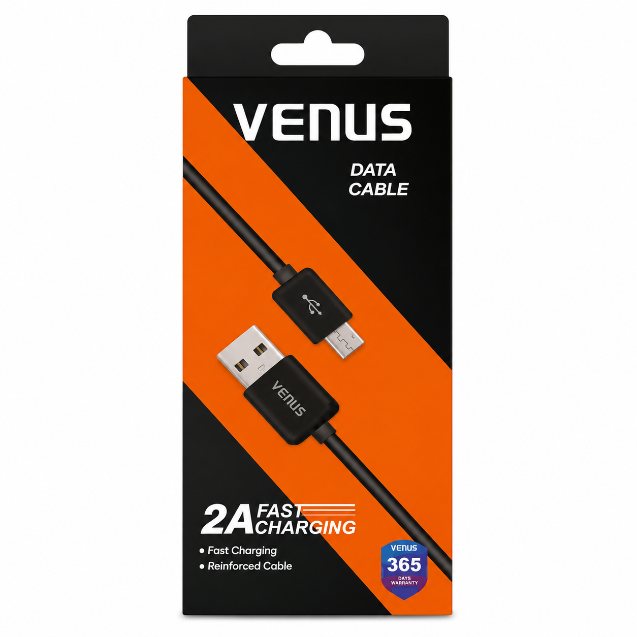 Venus 2A Fast Micro USB Cable (1M) – USB Charge Cable