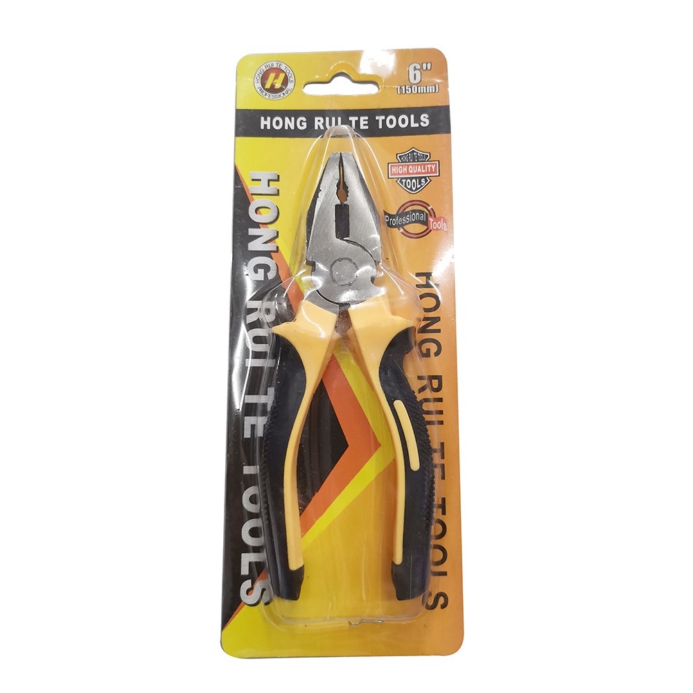 HONG RUI TE PLIER 15CM (6") / COMBINATION PLIER / MULTI PURPOSE PLIER / PENGEPIT / PEMOTONG DAWAI
