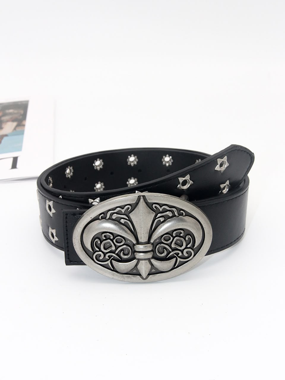 Chrome Hearts Leather Belt